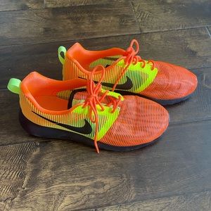 Nike Roshe hyper orange and yellow